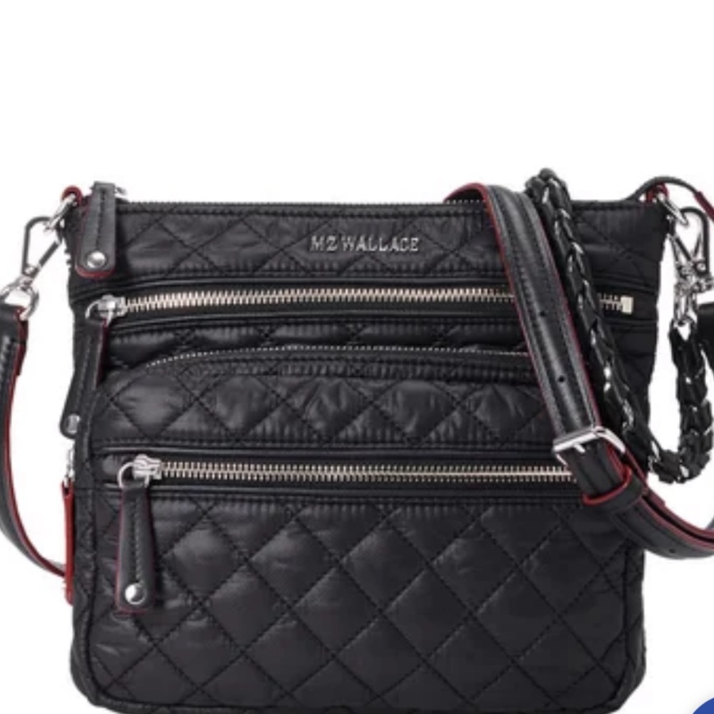 MZ Wallace Crosby Zip Nylon Crossbody Bag